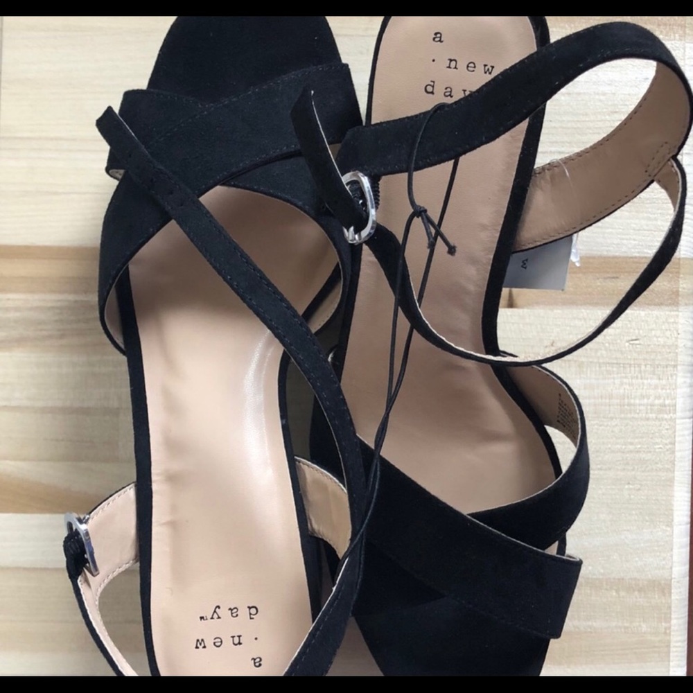 Black high heels